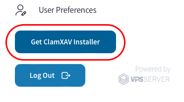 Organisation-specific ClamXAV download button Organisation-specific ClamXAV download button